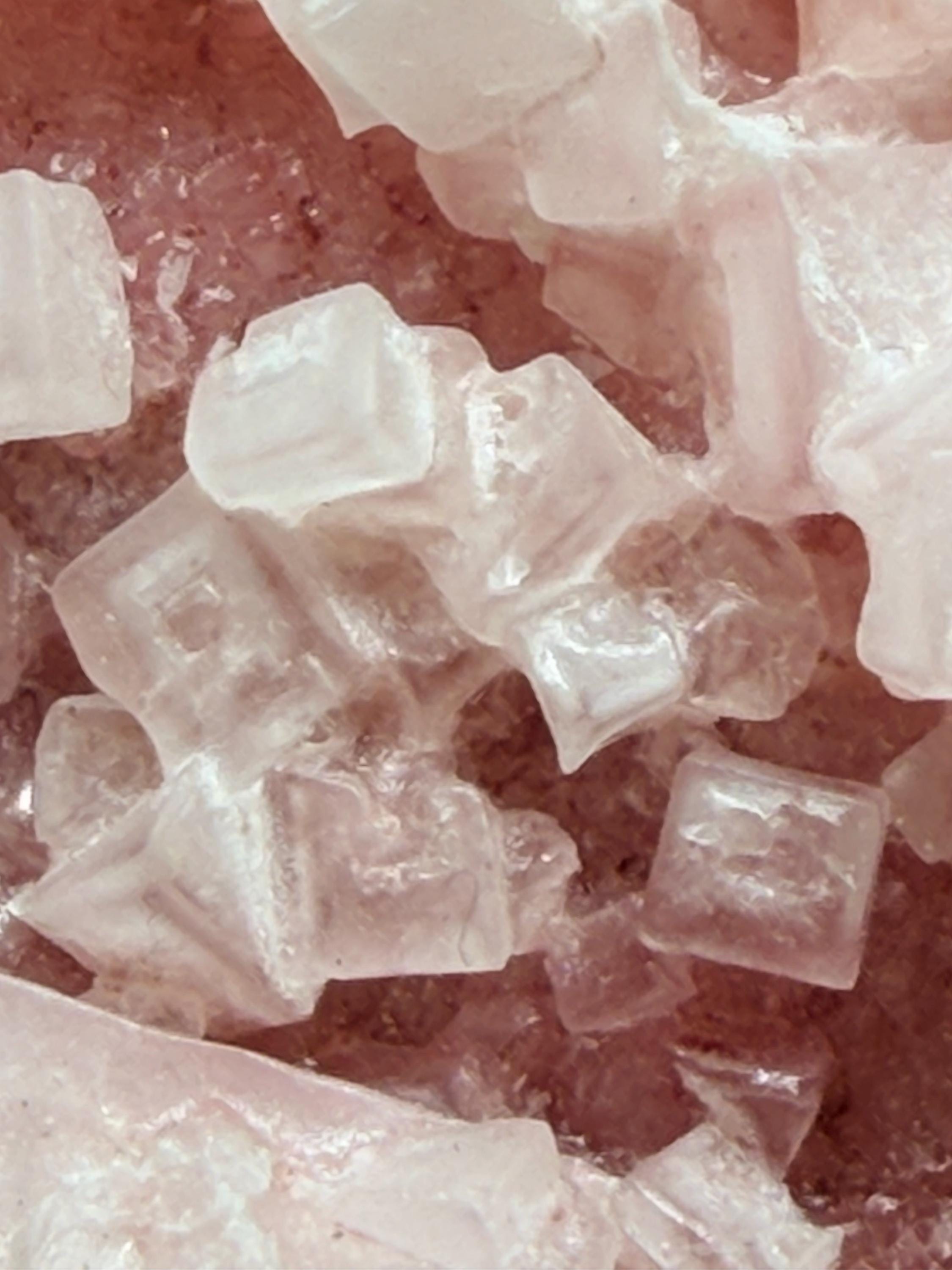 Pink Halite from Owen’s lake, Olancha Ca.
