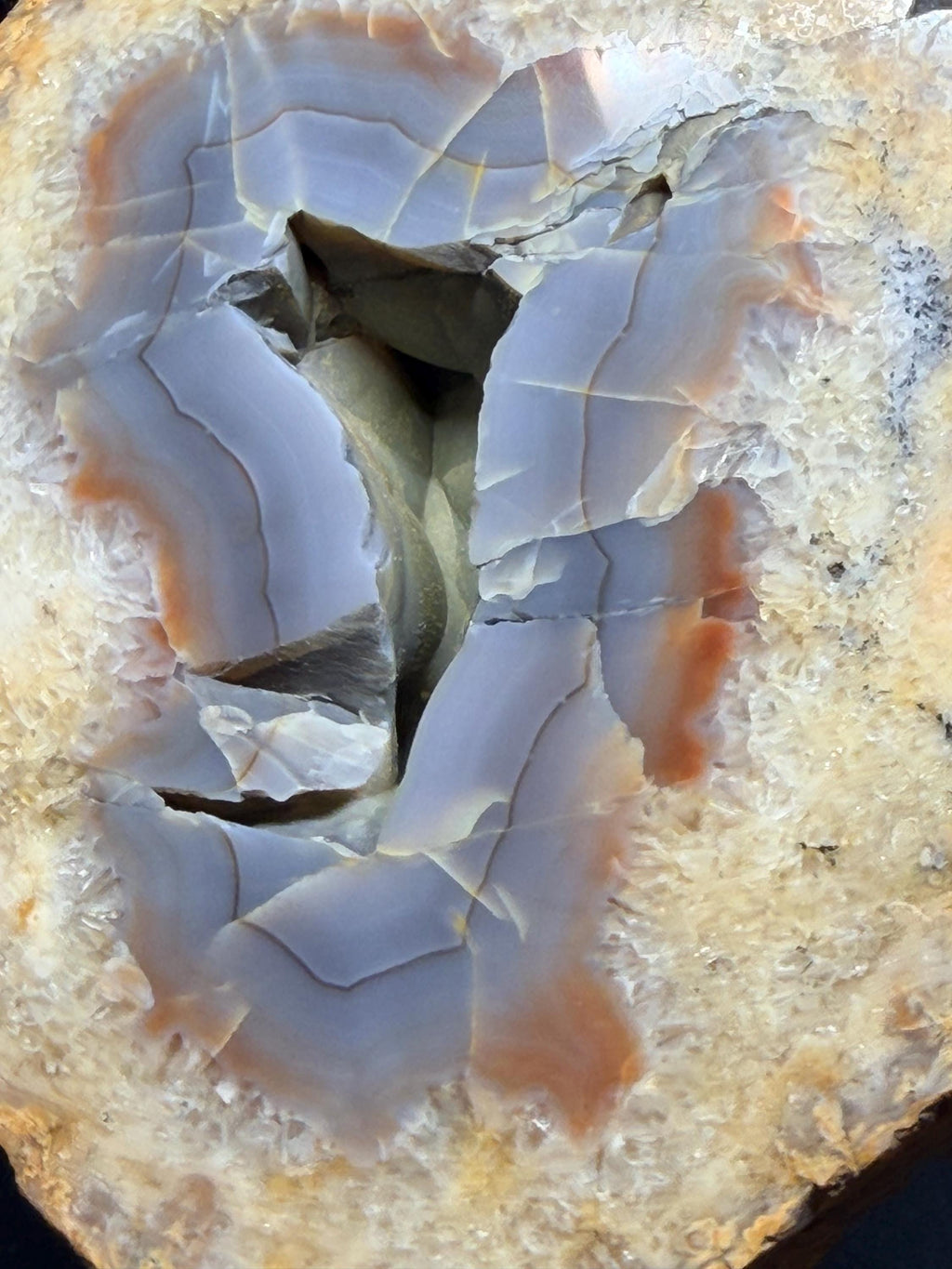Polished Kentucky agate