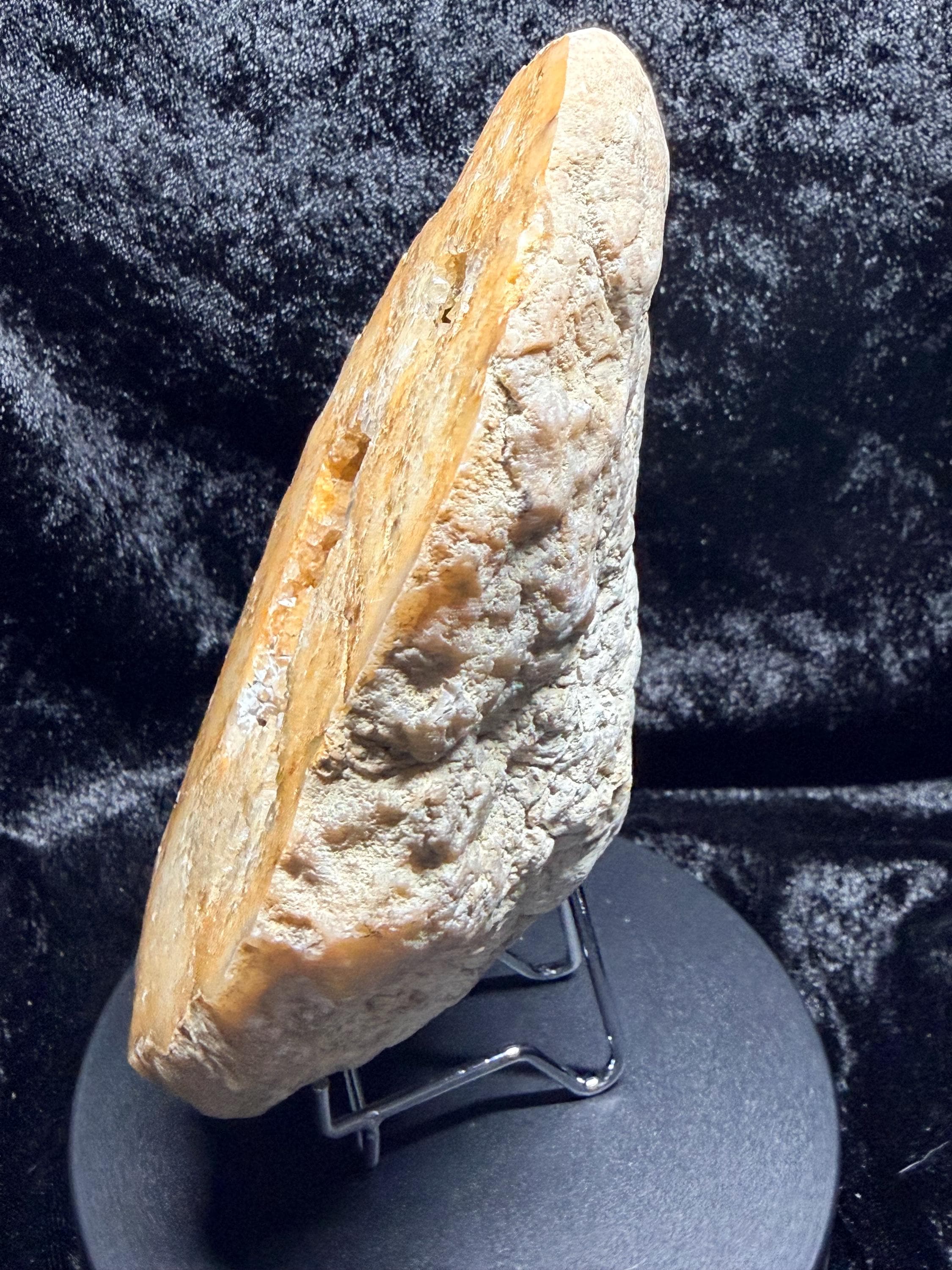 Golden Kentucky Quartz Geode-Polished Face.