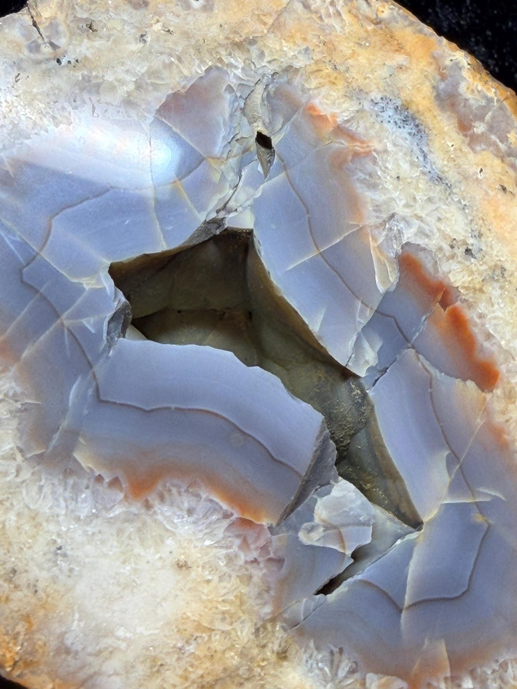 Polished Kentucky agate
