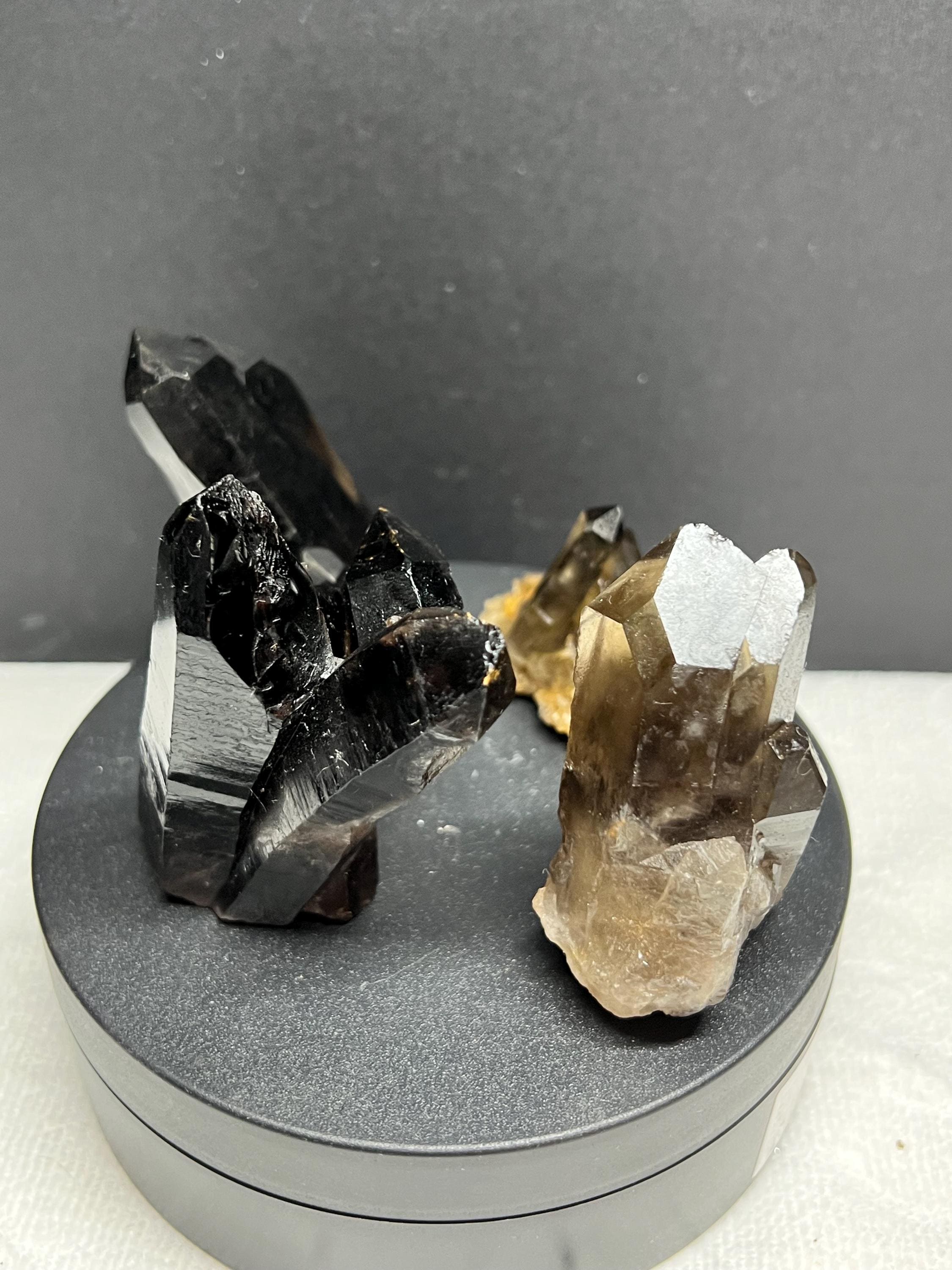 4 piece Smoky Quartz Clusters