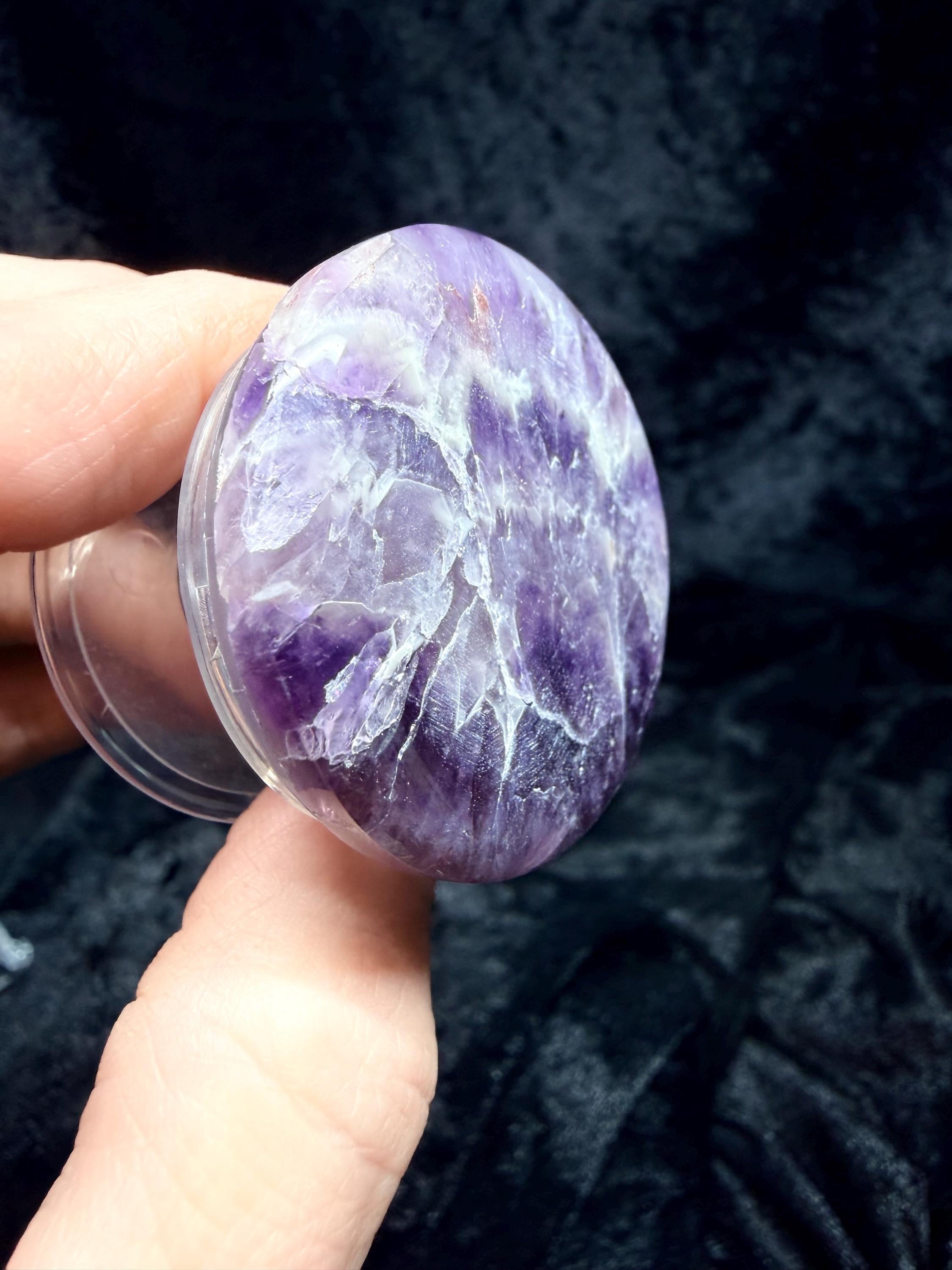Dream Amethyst/Chevron pop socket