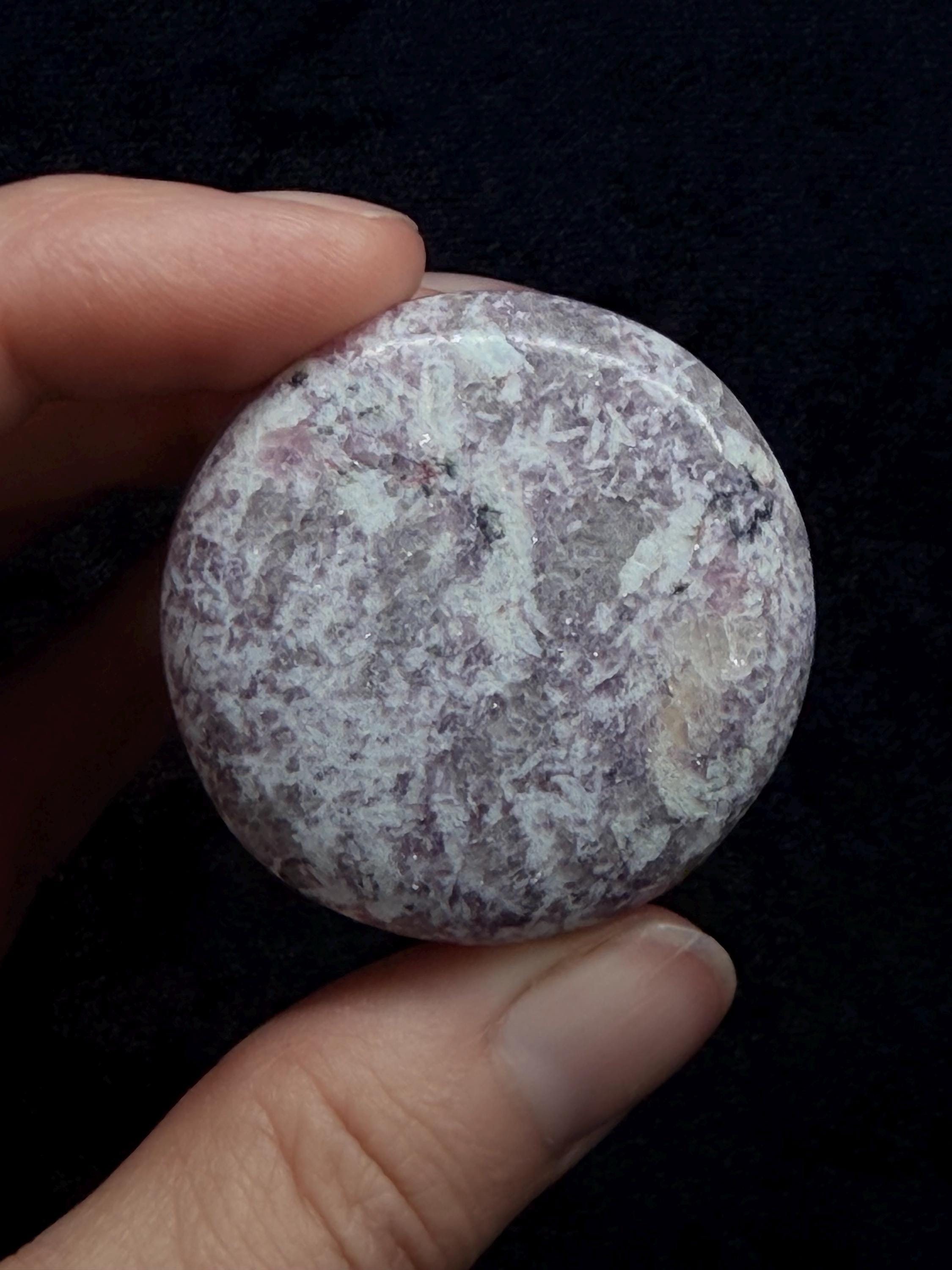 Lepidolite & Pink Tourmaline pop socket