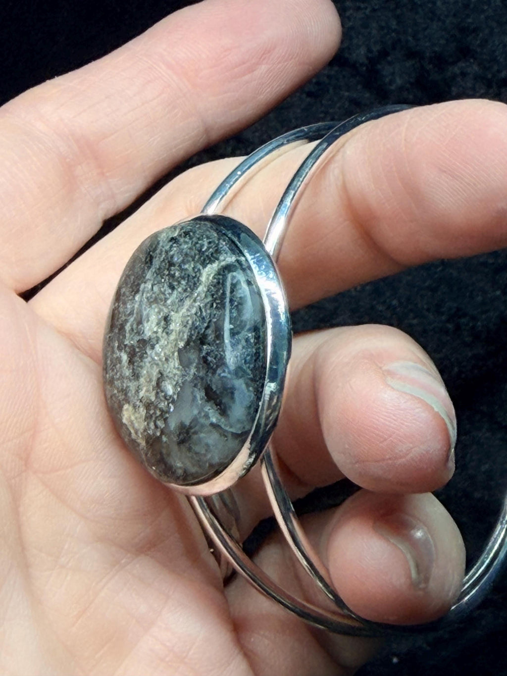 Shimmering Astrophyllite Bracelet