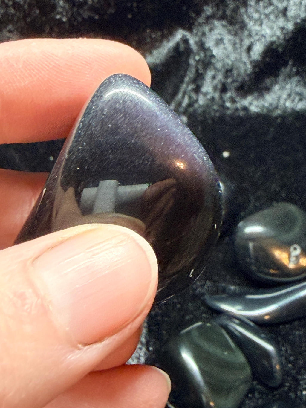 Tumbled Rainbow Obsidian - Polished Volcanic Gemstone