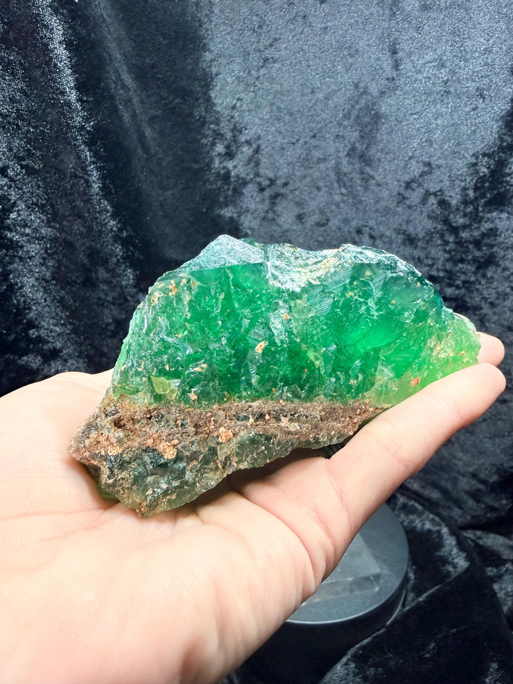 Green Cubic Fluorite cluster
