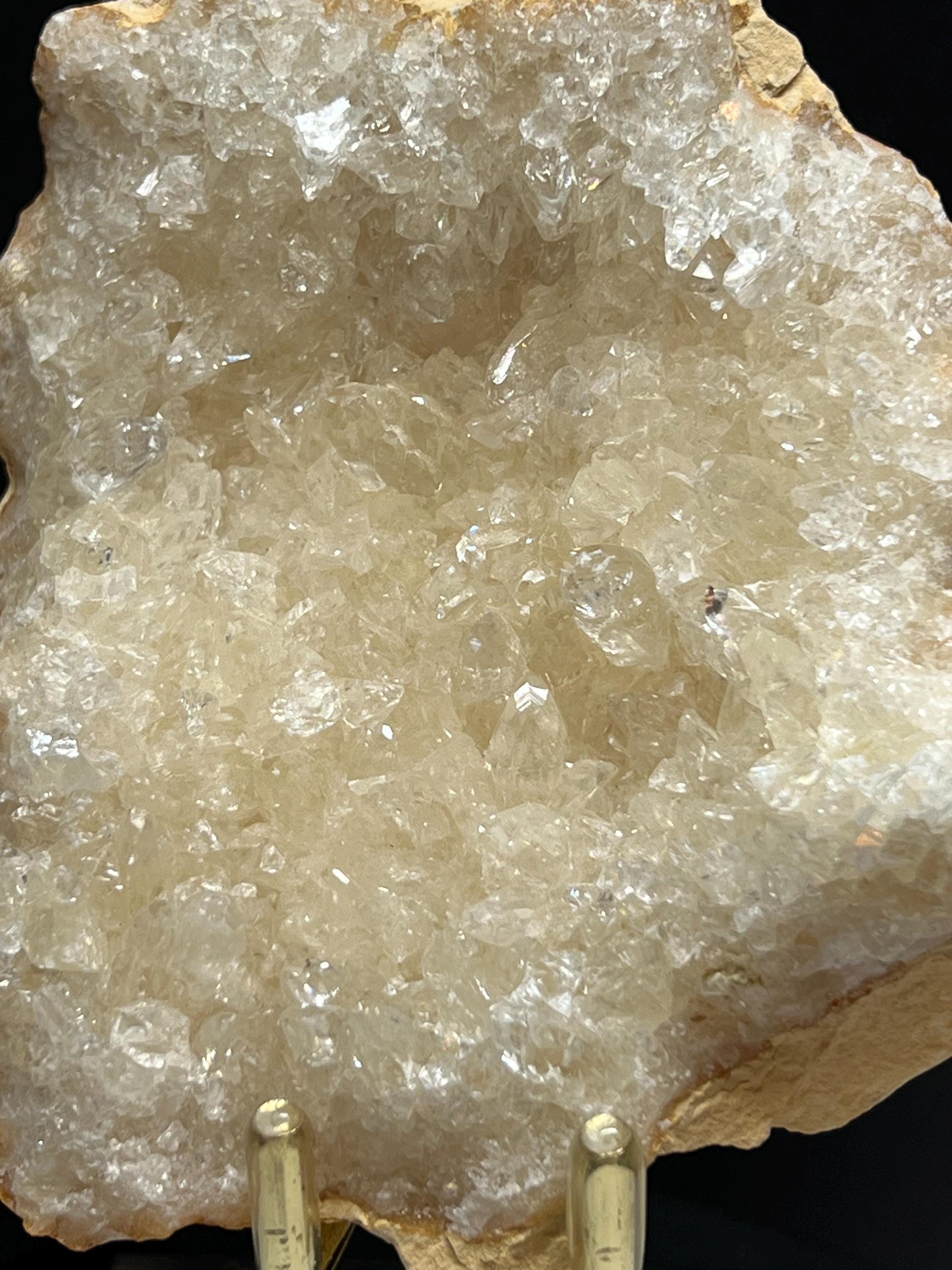 Clear Dogtooth Calcite Crystals