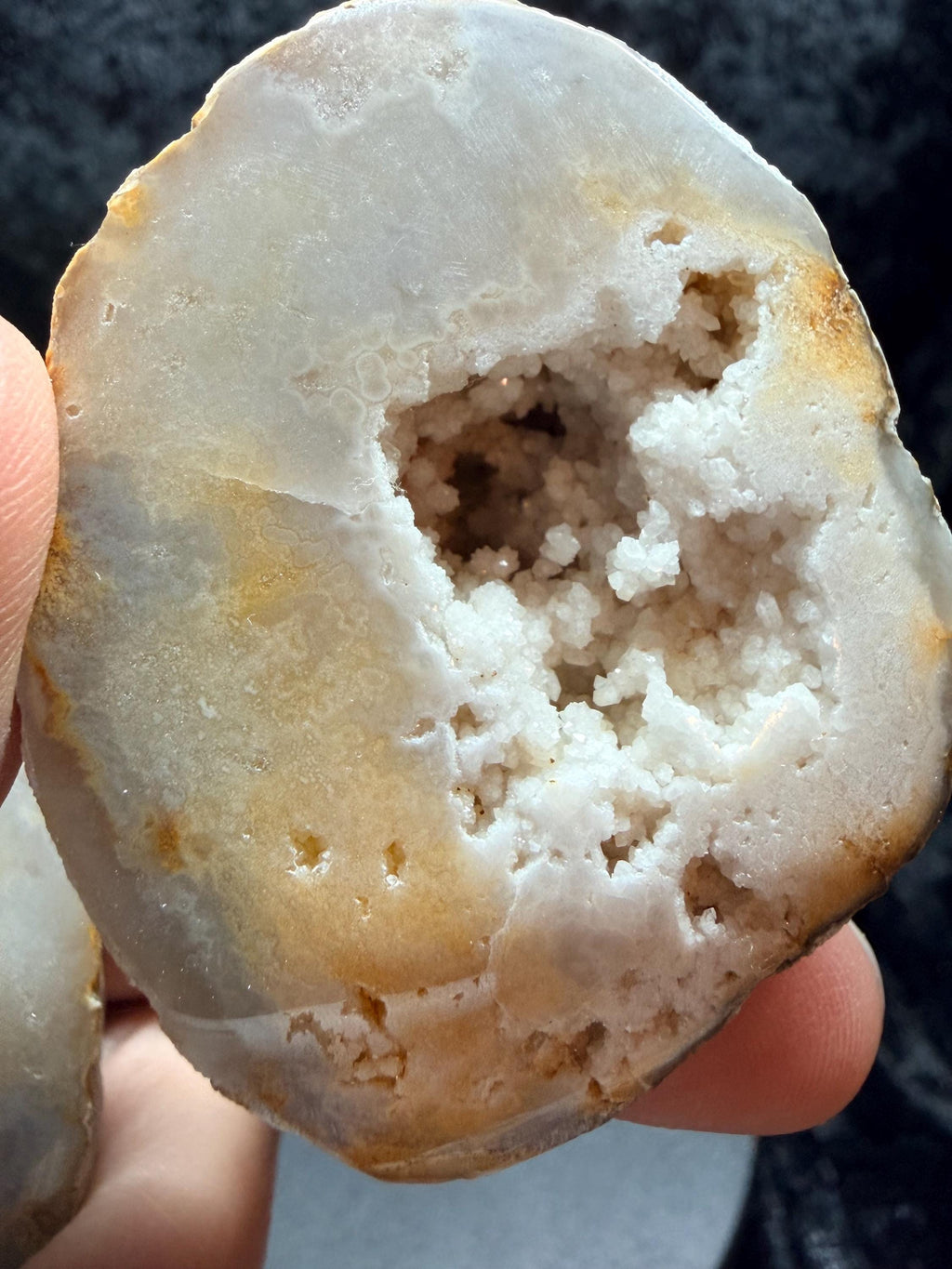 Polished Kentucky Agate Geode