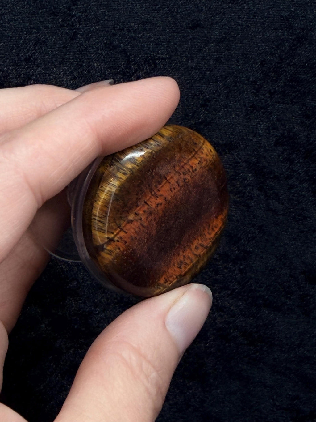 Tigers Eye pop socket