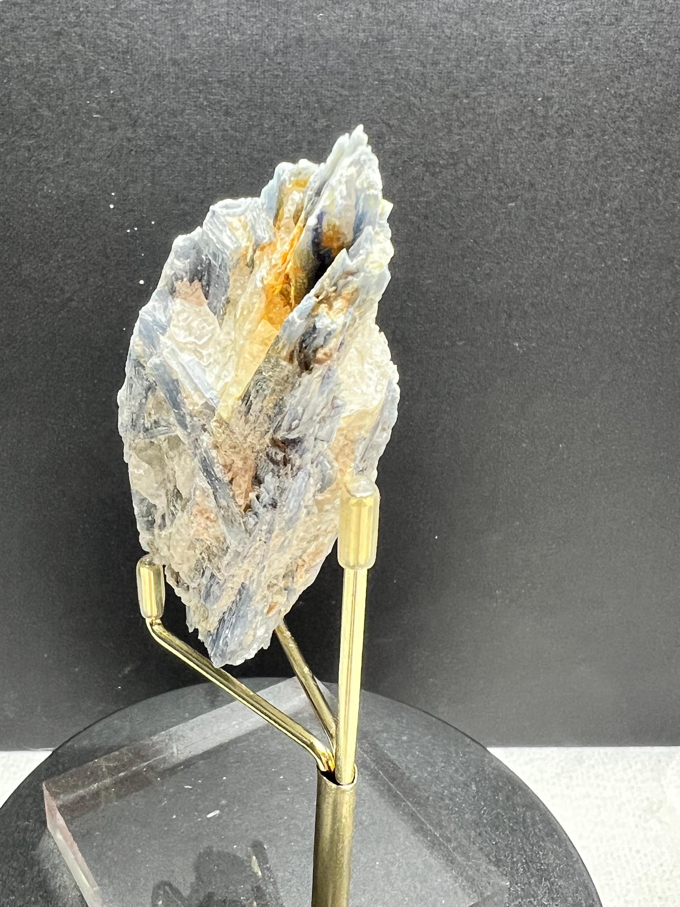 Blue Kyanite Crystal Blade: Metamorphic Gemstone